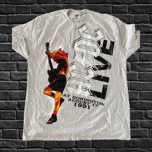 Vintage AC/DC T-Shirt Light Grey